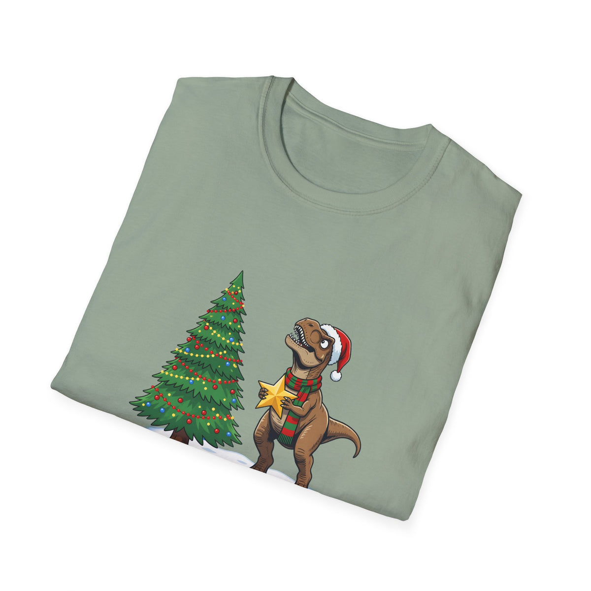 Rex the Halls Christmas t-shirt, product photo 21