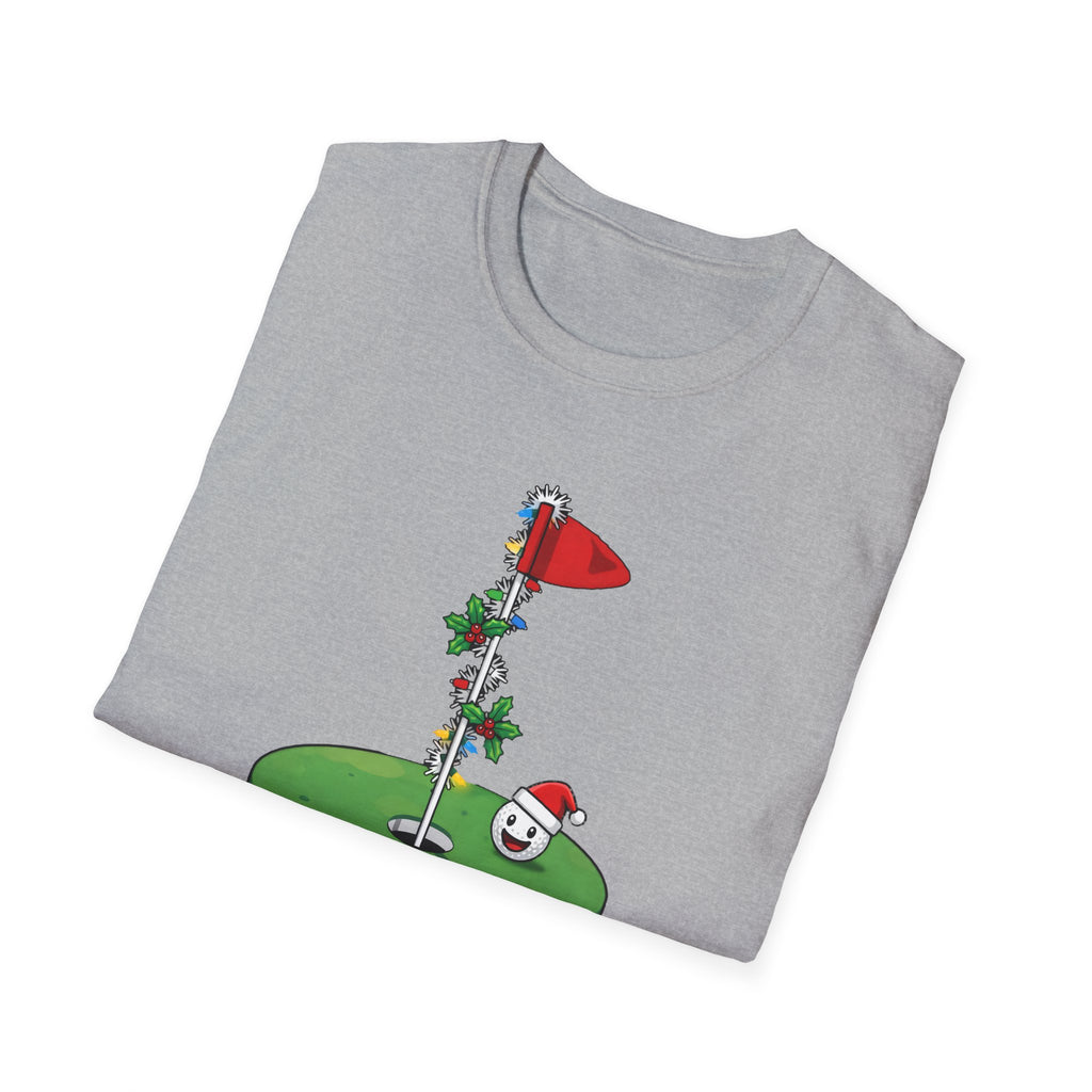 Deck the Holes Christmas t-shirt, product photo 12