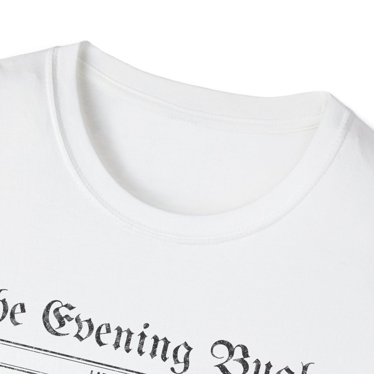 Evening Bugle Dad Joke t-shirt, product photo 2