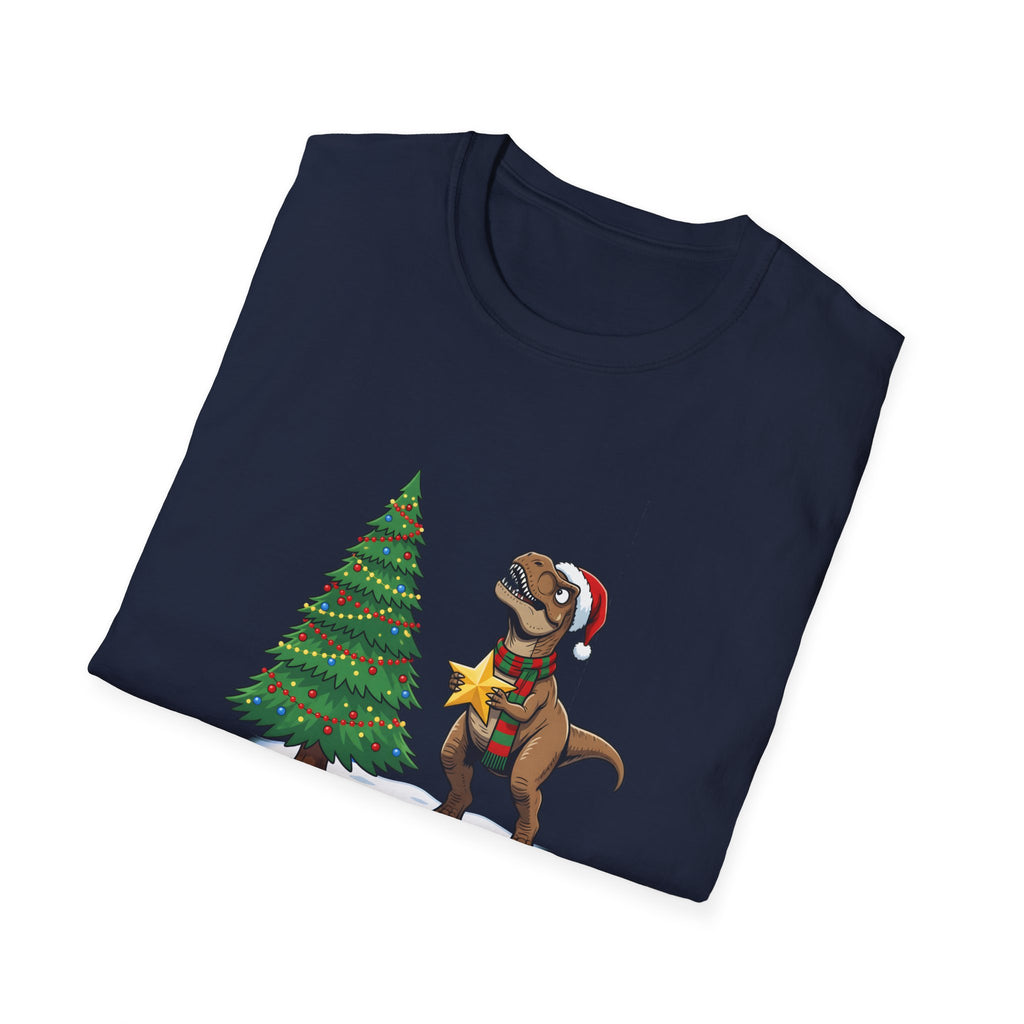 Rex the Halls Christmas t-shirt, product photo 30