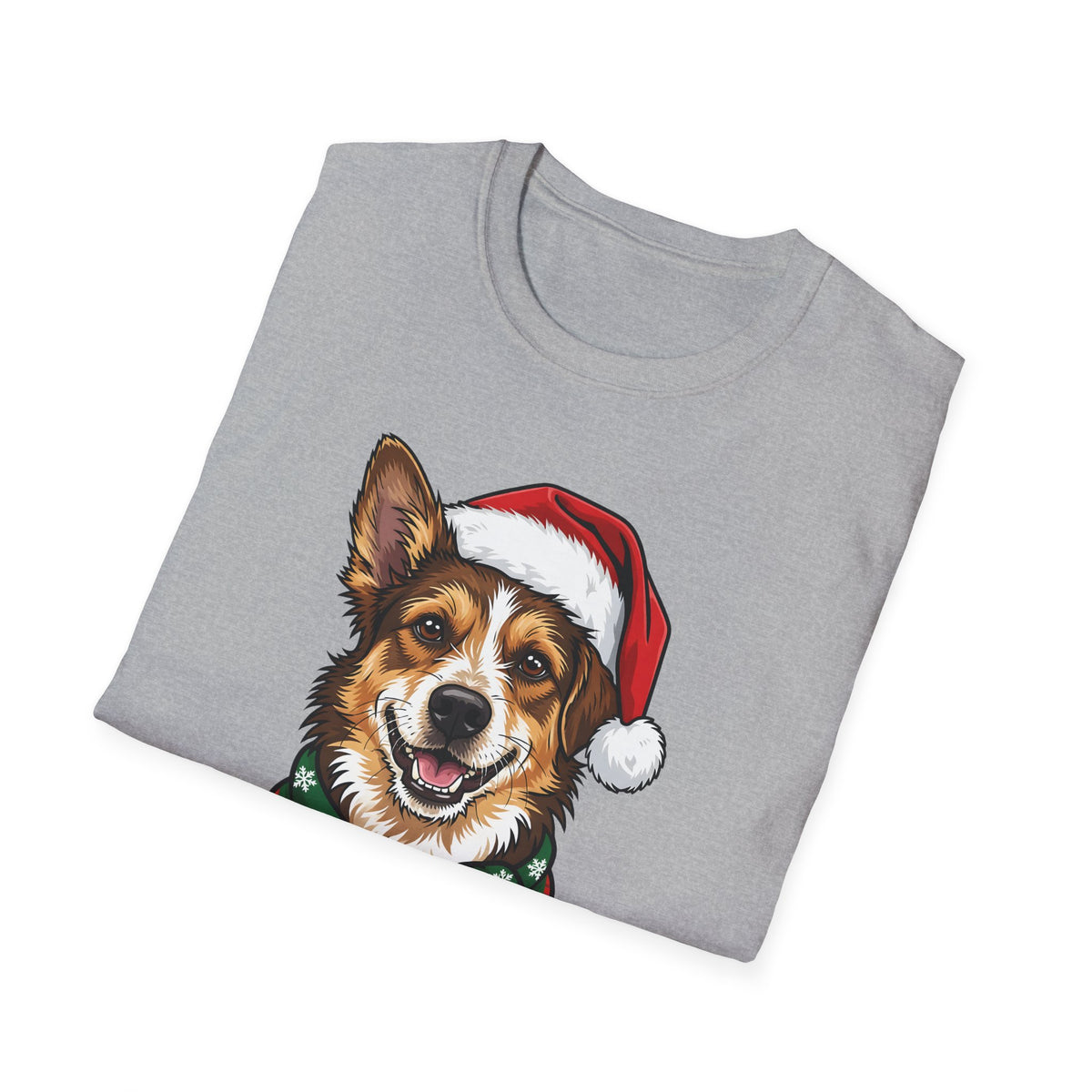 Merry Christmutt Mixed Breed Christmas t-shirt, product photo 12