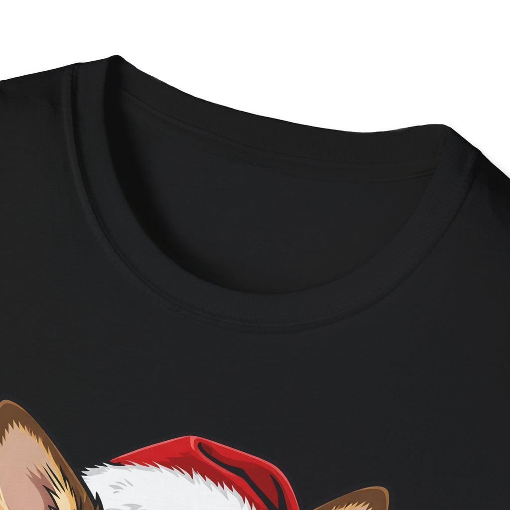 Yappy Holidays Chihuahua Christmas t-shirt, product photo 2