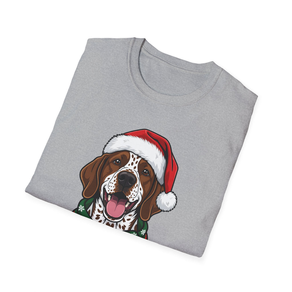 Merry Woofmas German Shorthaired Pointer Christmas t-shirt, product photo 12