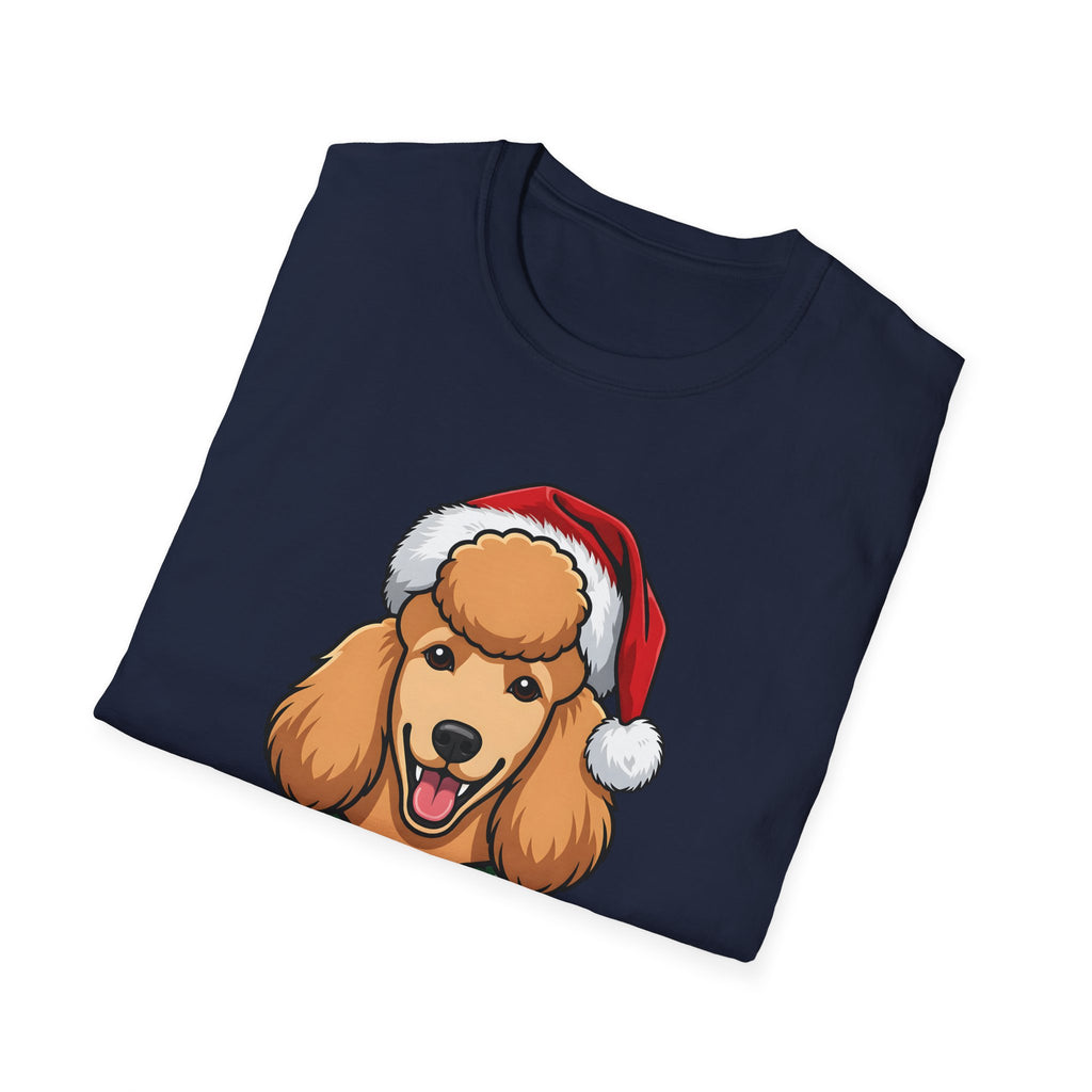 Merry Woofmas Poodle Christmas t-shirt, product photo 6