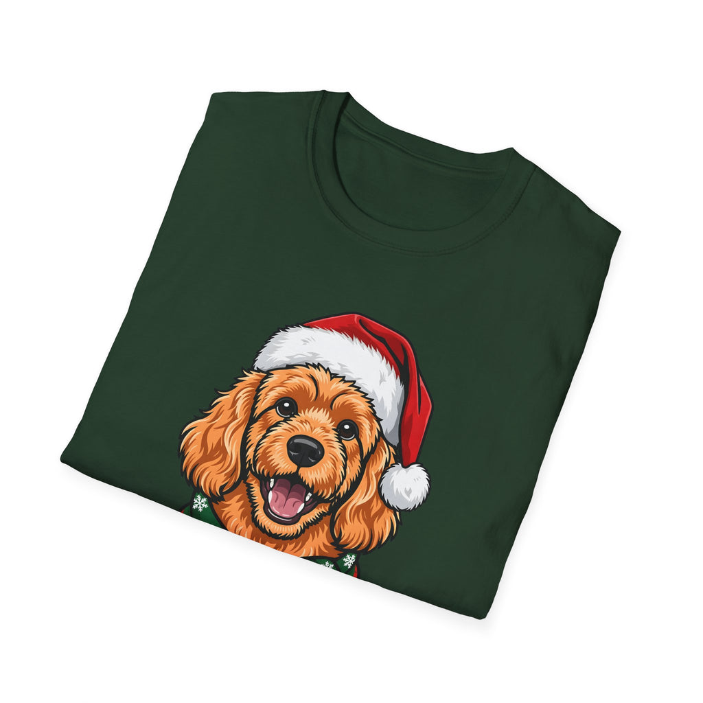 Merry Woofmas Apricot Cavapoo Christmas t-shirt, product photo 21