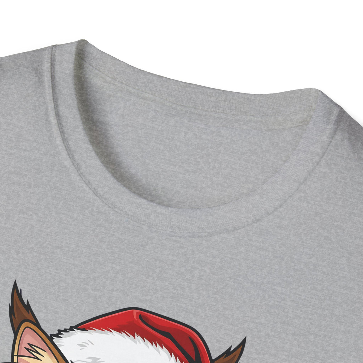 Merry Whiskers Maine Coon Cat Christmas t-shirt, product photo 11
