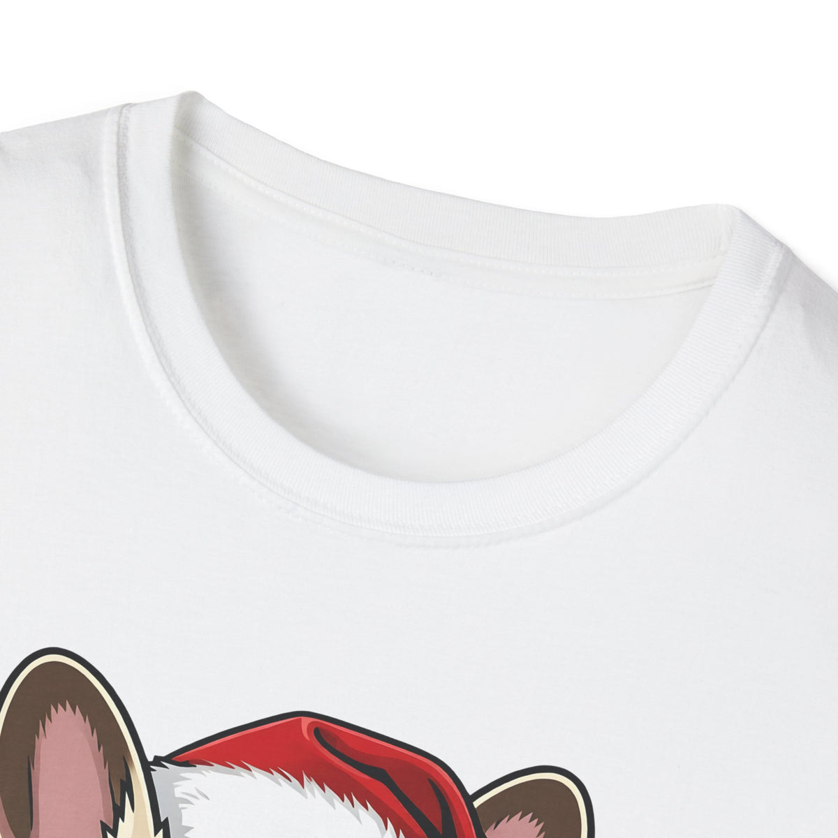 Merry Woofmas Cream French Bulldog Christmas t-shirt, product photo 8