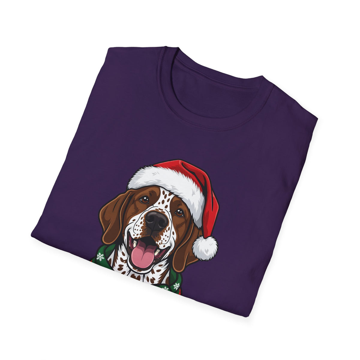 Merry Woofmas German Shorthaired Pointer Christmas t-shirt, product photo 30