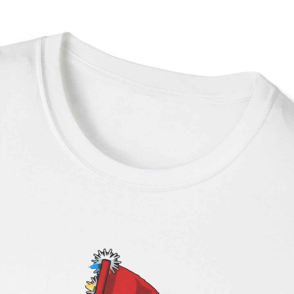 Deck the Holes Christmas t-shirt, product photo 2