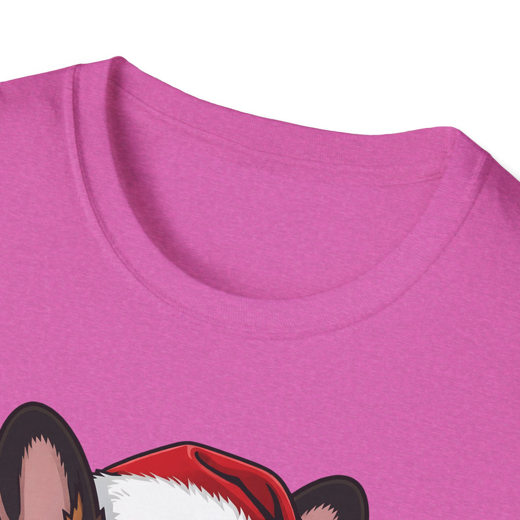 Merry Woofmas Brindle French Bulldog Christmas t-shirt, product photo 32