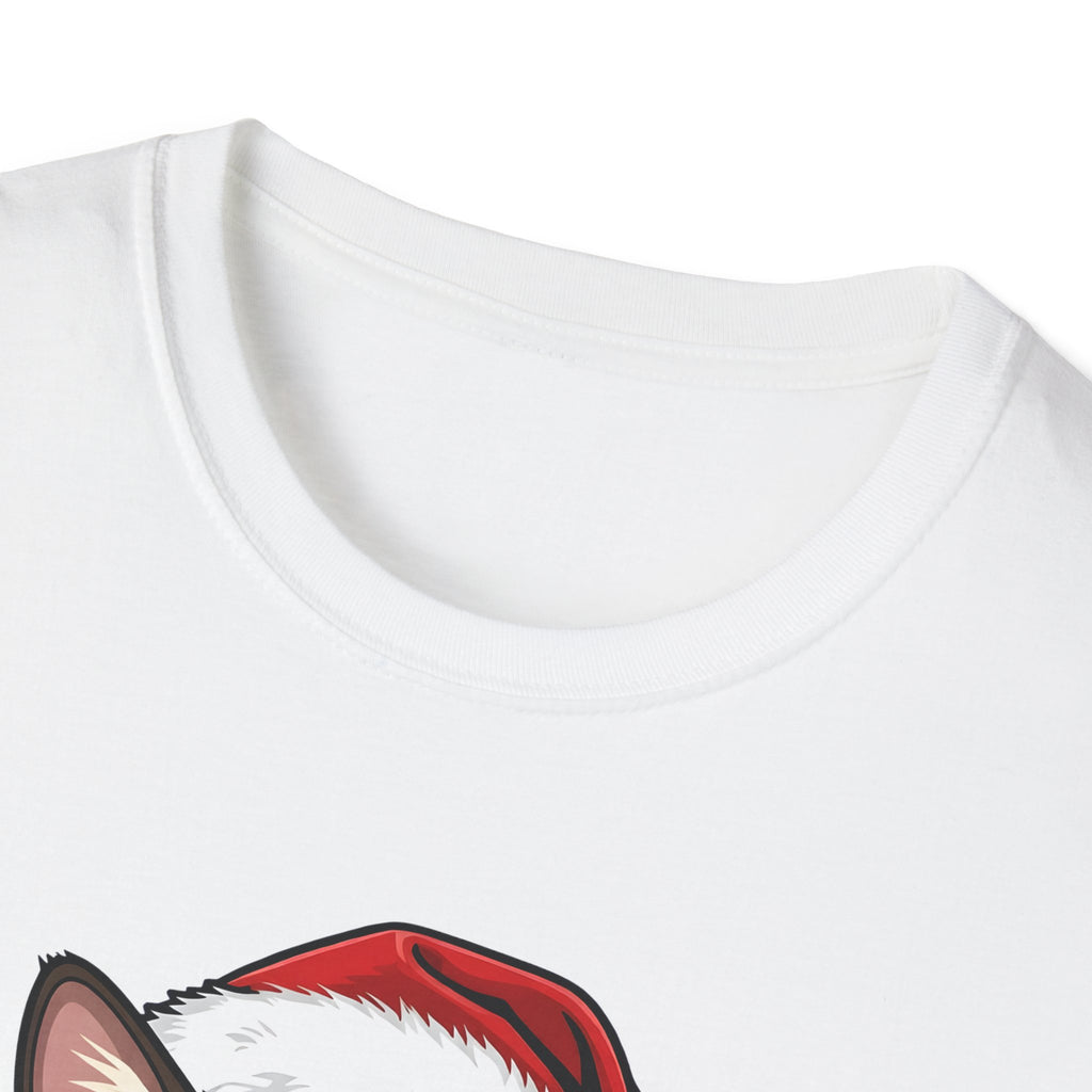 Merry Whiskers Ragdoll Cat Christmas t-shirt, product photo 8