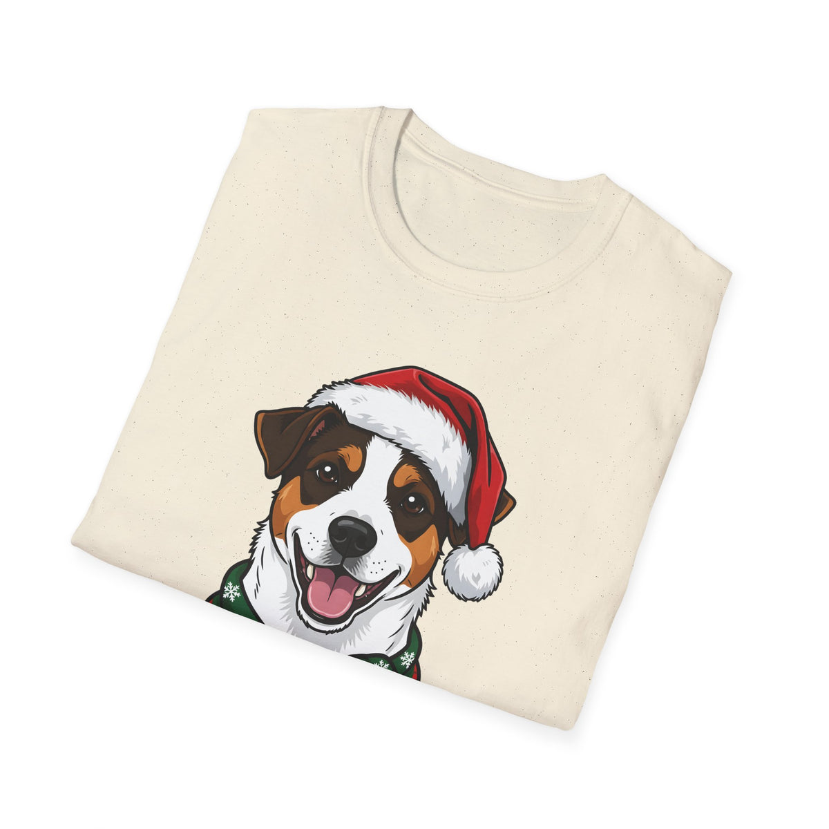 Yappy Holidays Jack Russell Terrier Christmas t-shirt, product photo 18