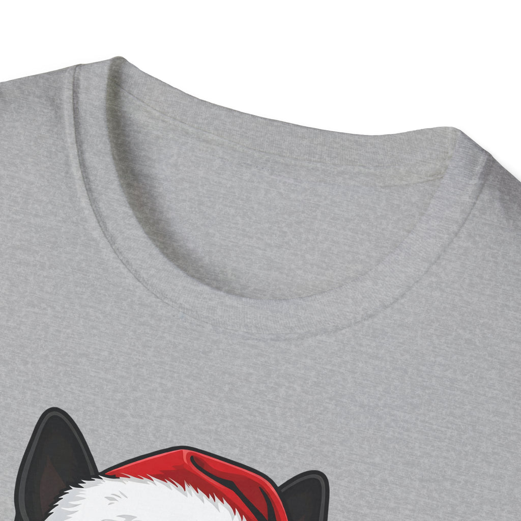 Merry Woofmas Black German Shepherd Christmas t-shirt, product photo 8