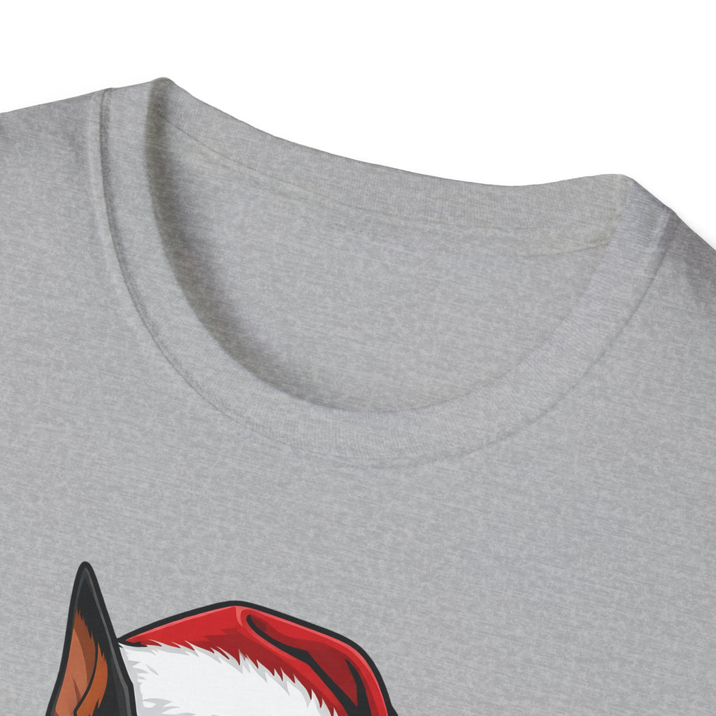 Merry Woofmas Doberman Christmas t-shirt, product photo 8