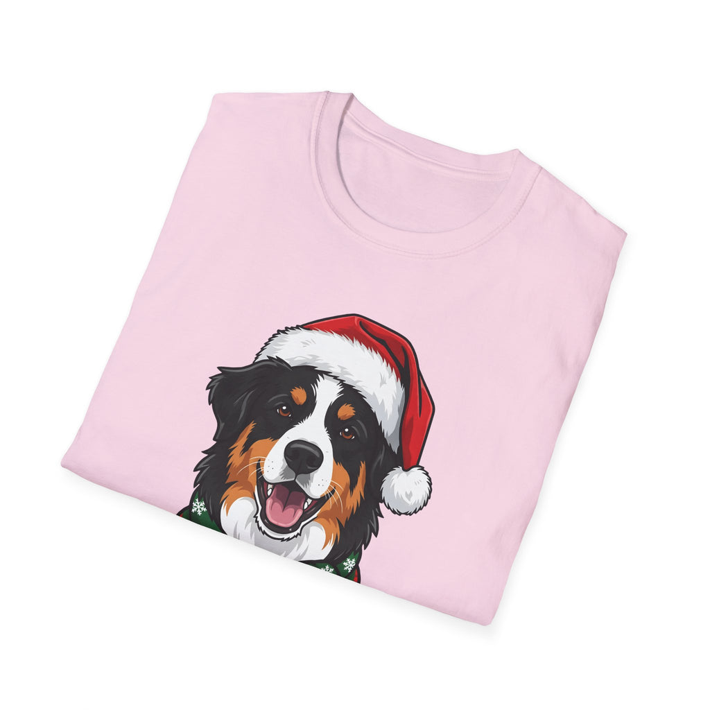 Merry Woofmas Australian Shepherd Christmas t-shirt, product photo 30