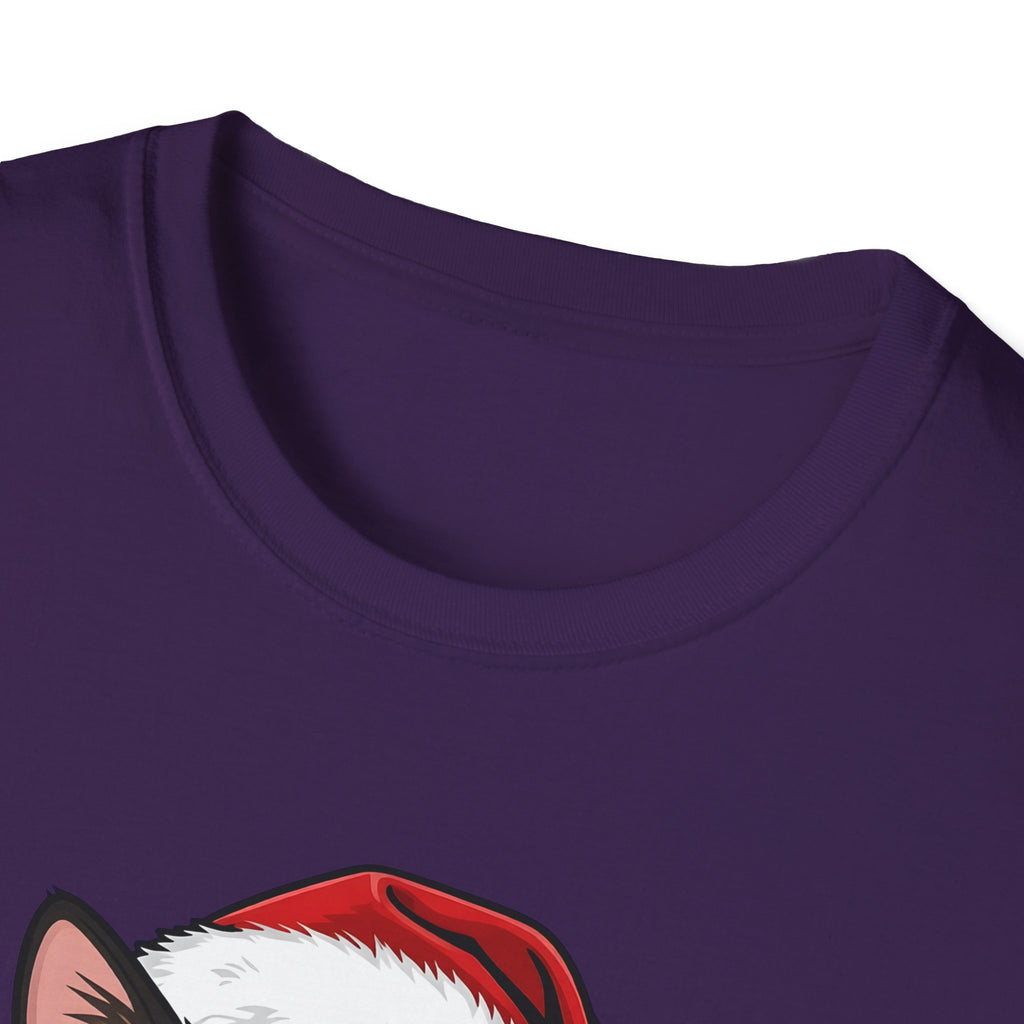 Merry Whiskers Tortoiseshell Cat Christmas t-shirt, product photo 29