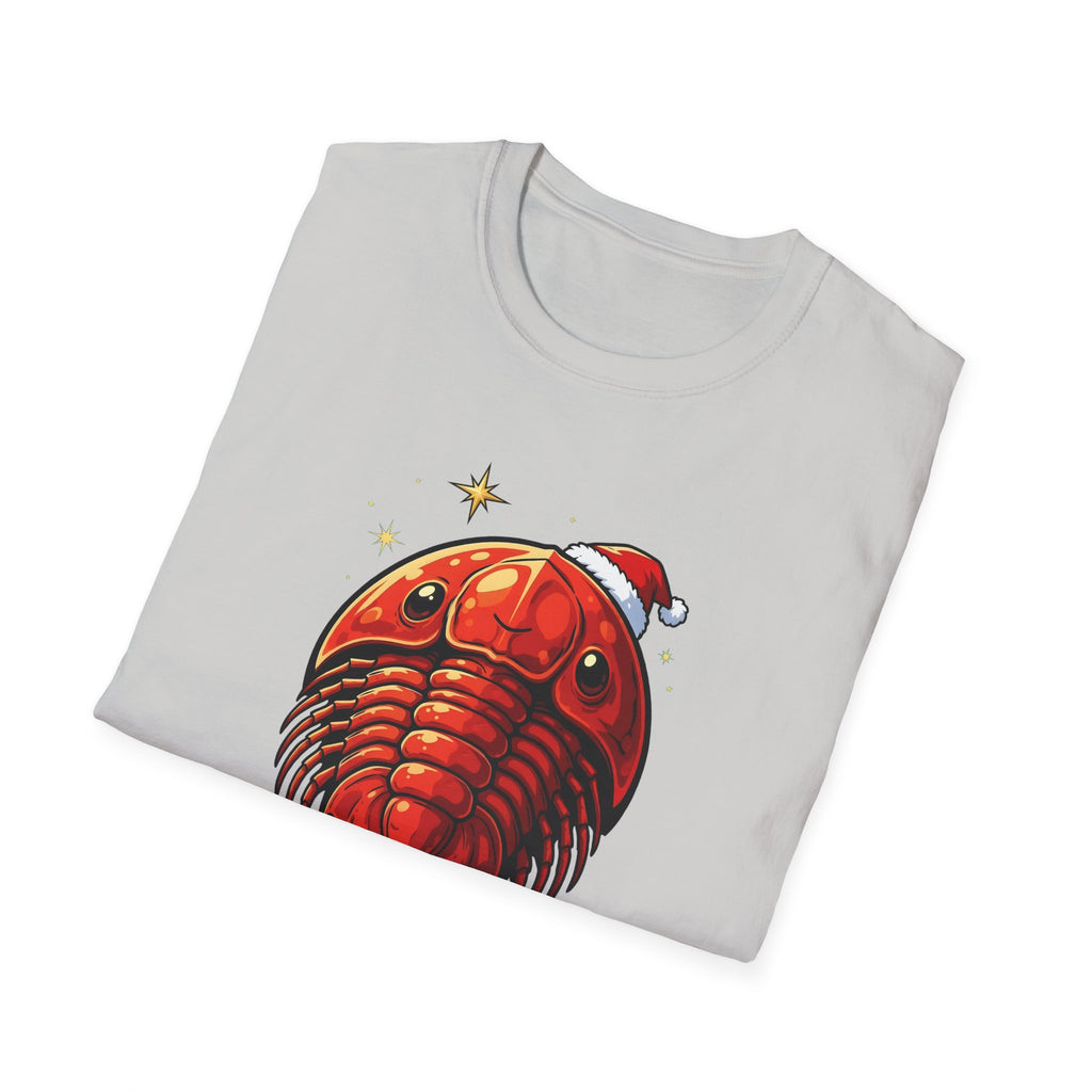 Silent Night, Trilobite Christmas t-shirt, product photo 9