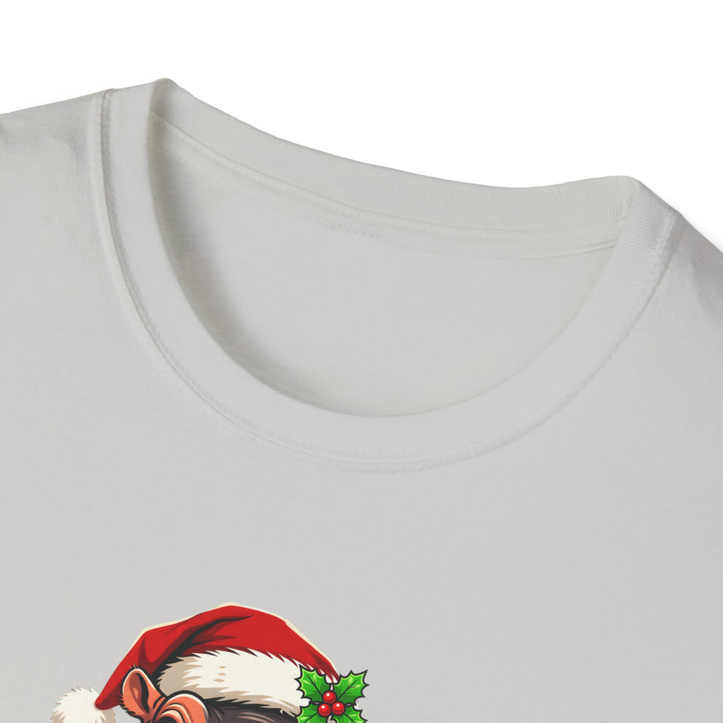 Merry Hippopotamus Christmas t-shirt, product photo 8