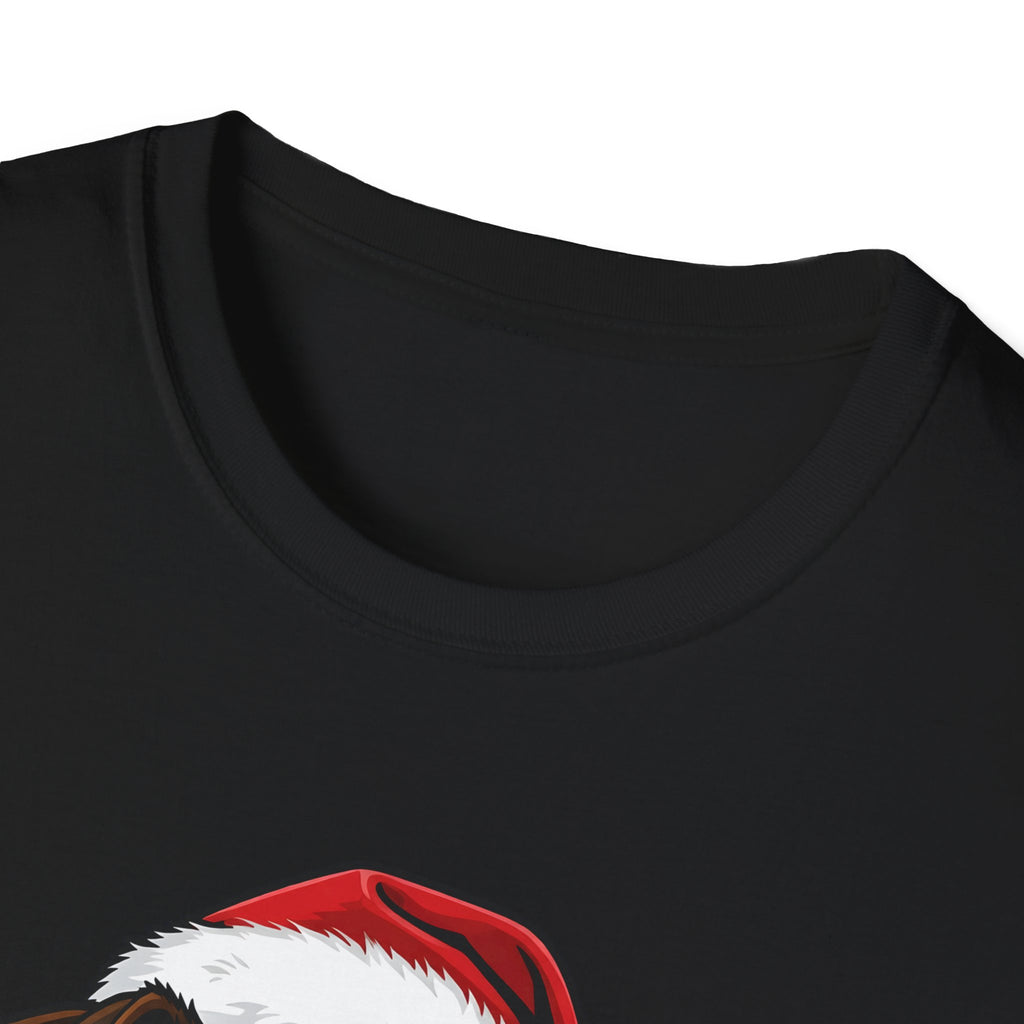 Yappy Holidays Jack Russell Terrier Christmas t-shirt, product photo 2