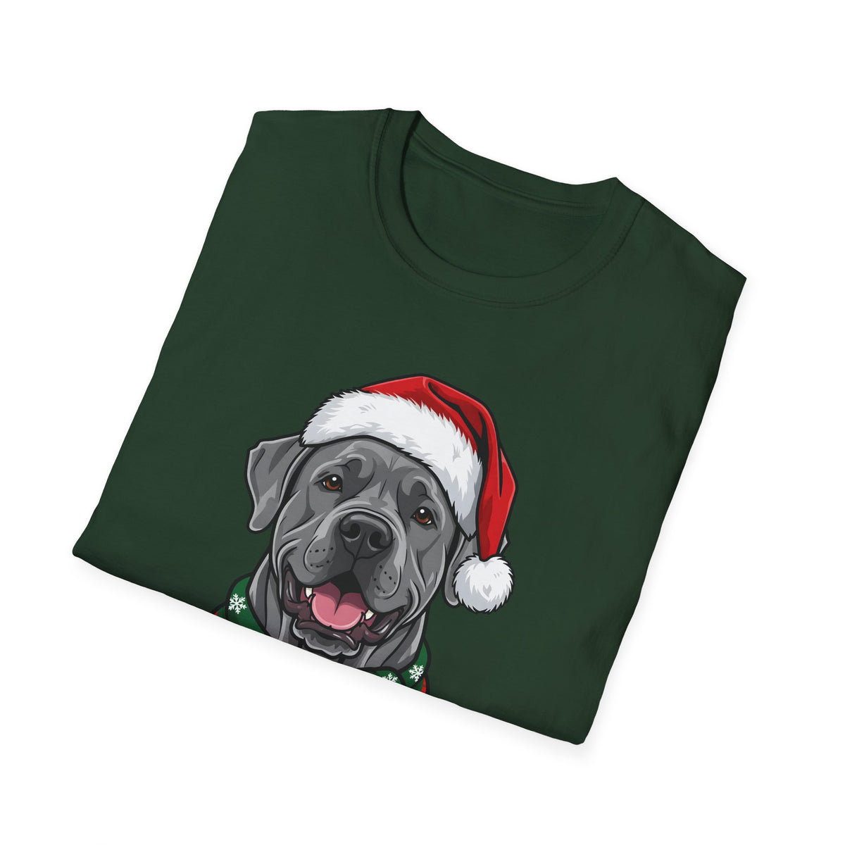 Merry Woofmas Cane Corso Christmas t-shirt, product photo 21