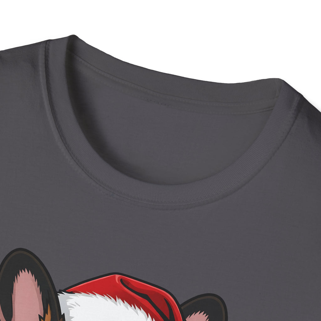 Merry Woofmas Brindle French Bulldog Christmas t-shirt, product photo 23