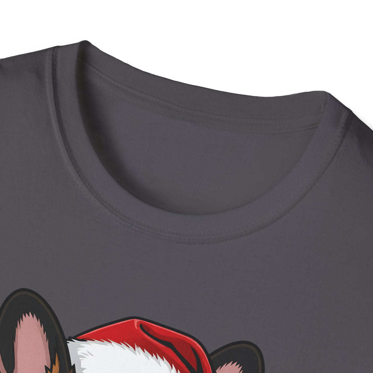 Merry Woofmas Brindle French Bulldog Christmas t-shirt, product photo 23