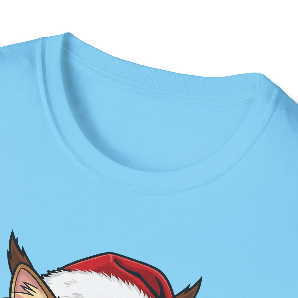 Merry Whiskers Maine Coon Cat Christmas t-shirt, product photo 23