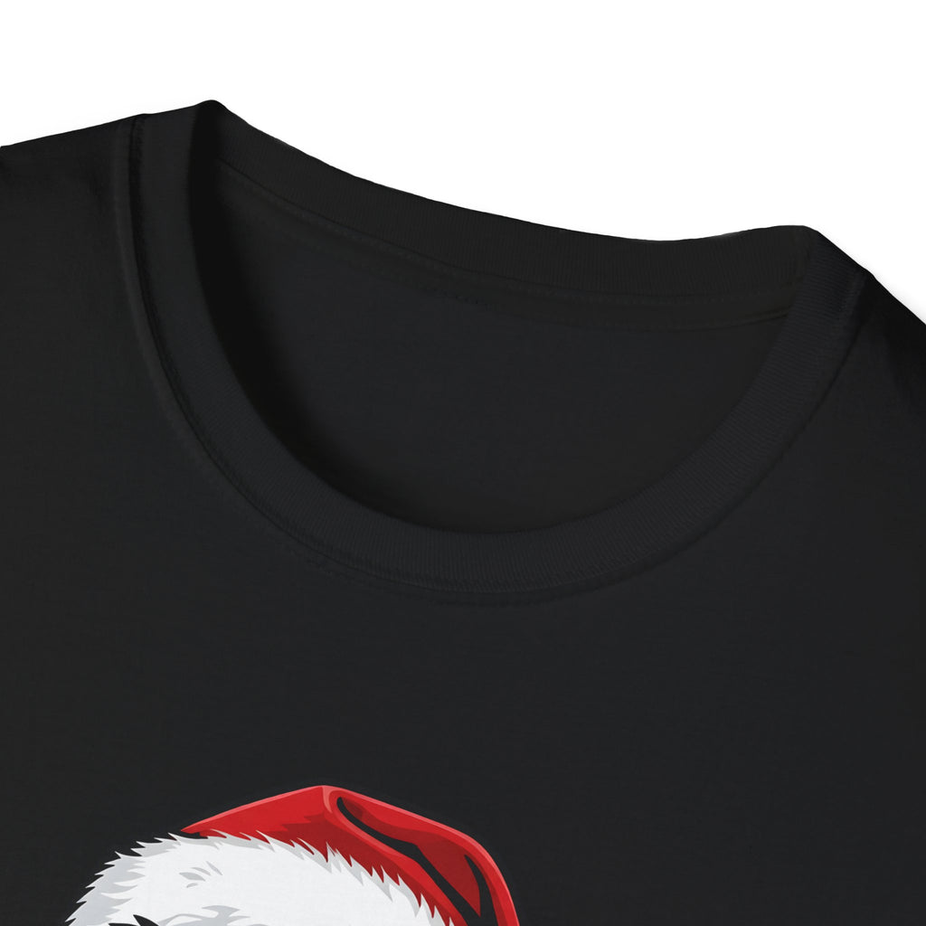 Yappy Holidays Miniature Schnauzer Christmas t-shirt, product photo 2