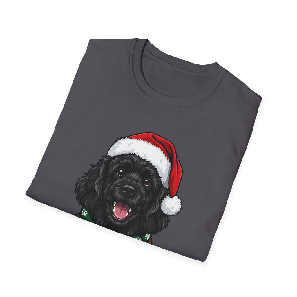 Merry Woofmas Cavapoo Christmas t-shirt, product photo 24