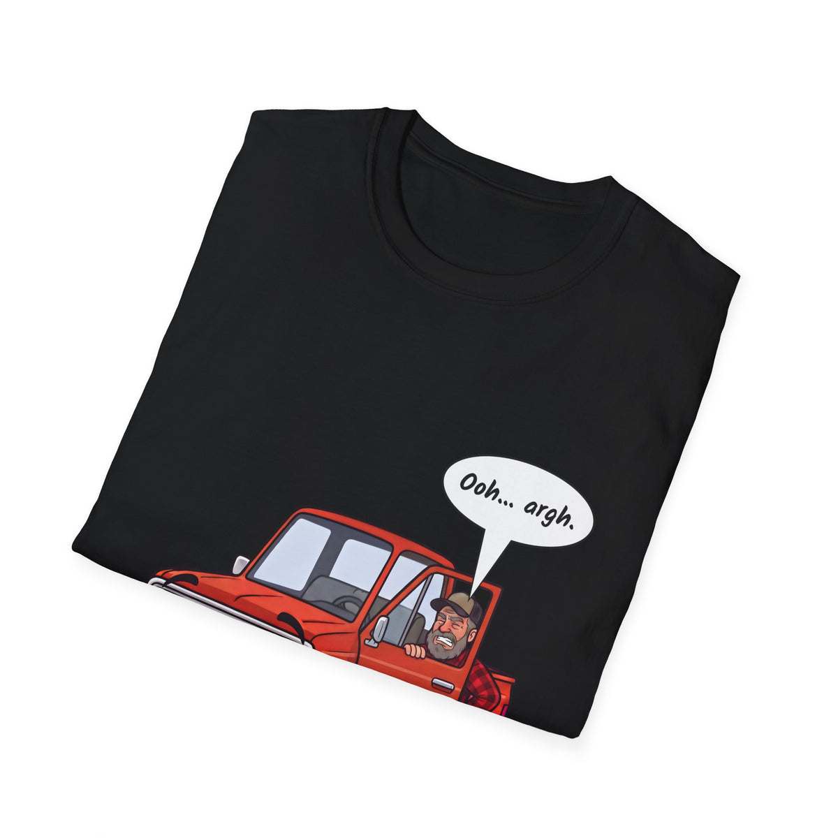 Tired Truck Phew t-shirt, product photo 6
