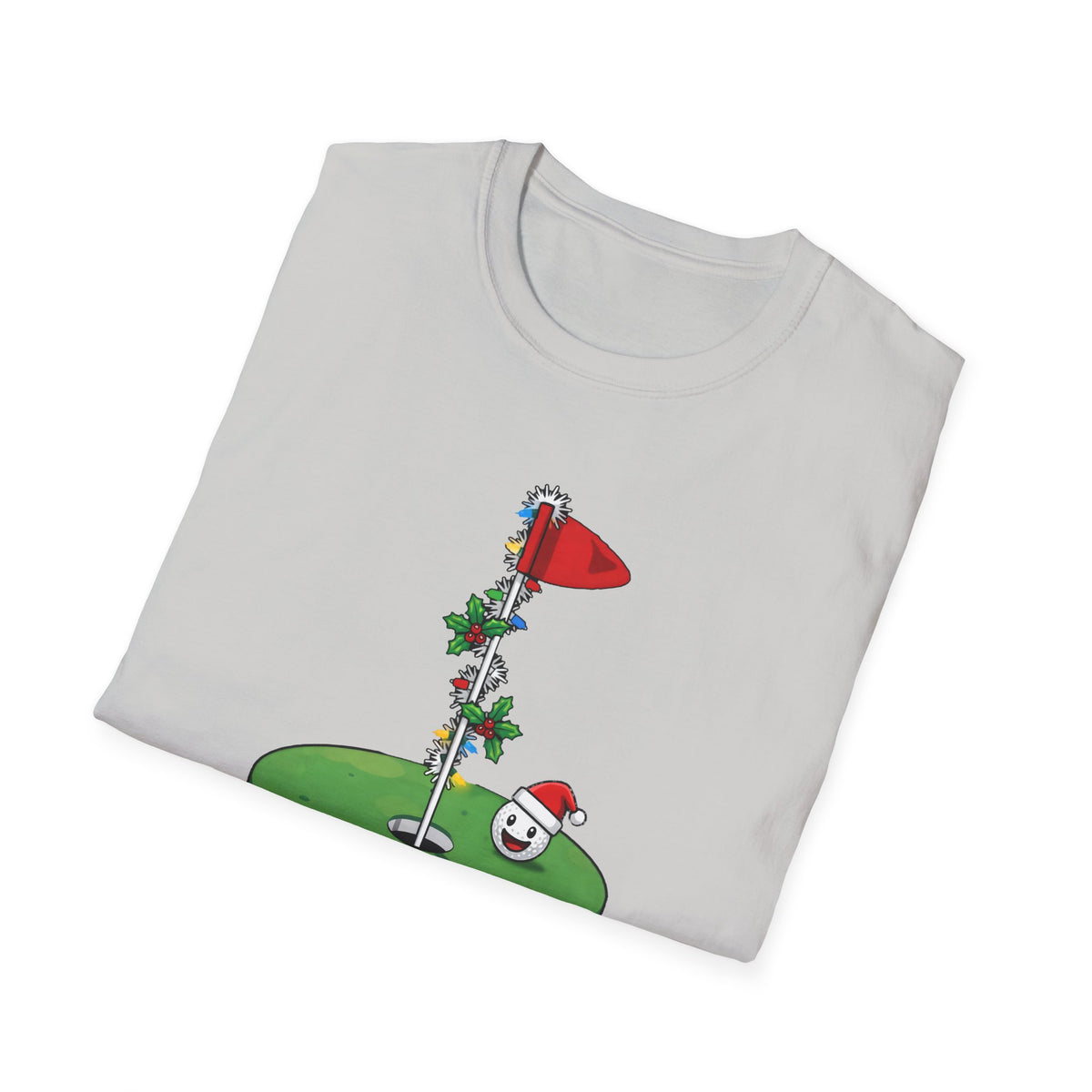 Deck the Holes Christmas t-shirt, product photo 9