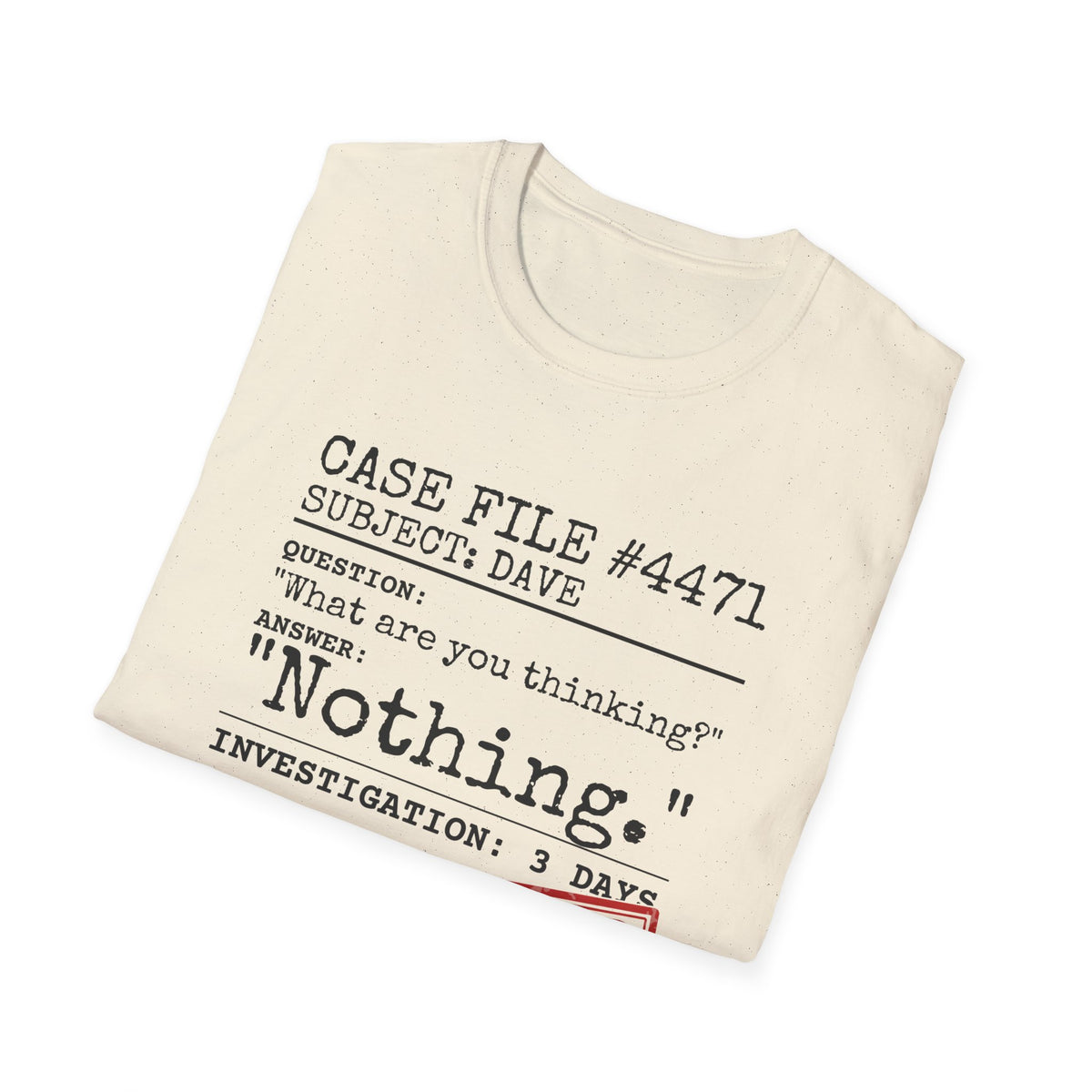 Case File Dad Joke t-shirt, product photo 18