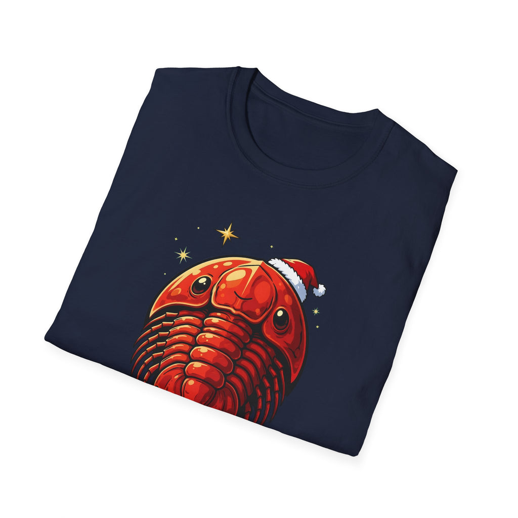 Silent Night, Trilobite Christmas t-shirt, product photo 30