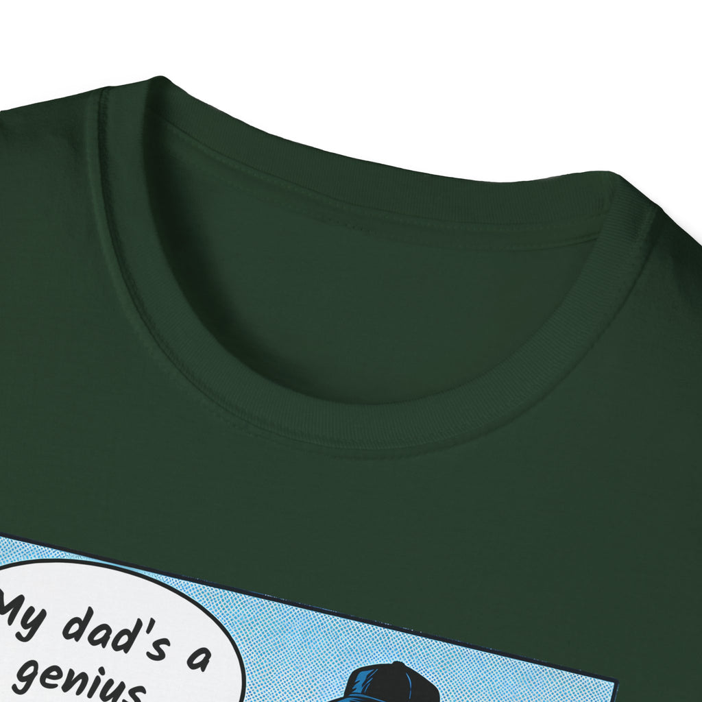 My Dad's a Genius t-shirt, product photo 23
