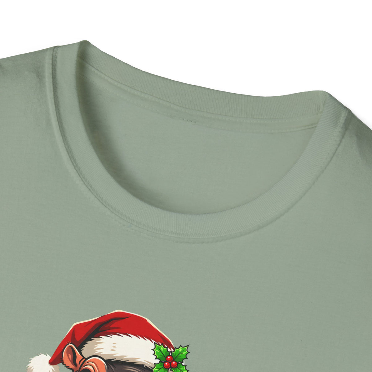 Merry Hippopotamus Christmas t-shirt, product photo 20