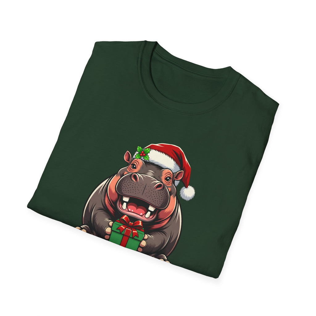 Happy Hippo-Days Christmas t-shirt, product photo 24