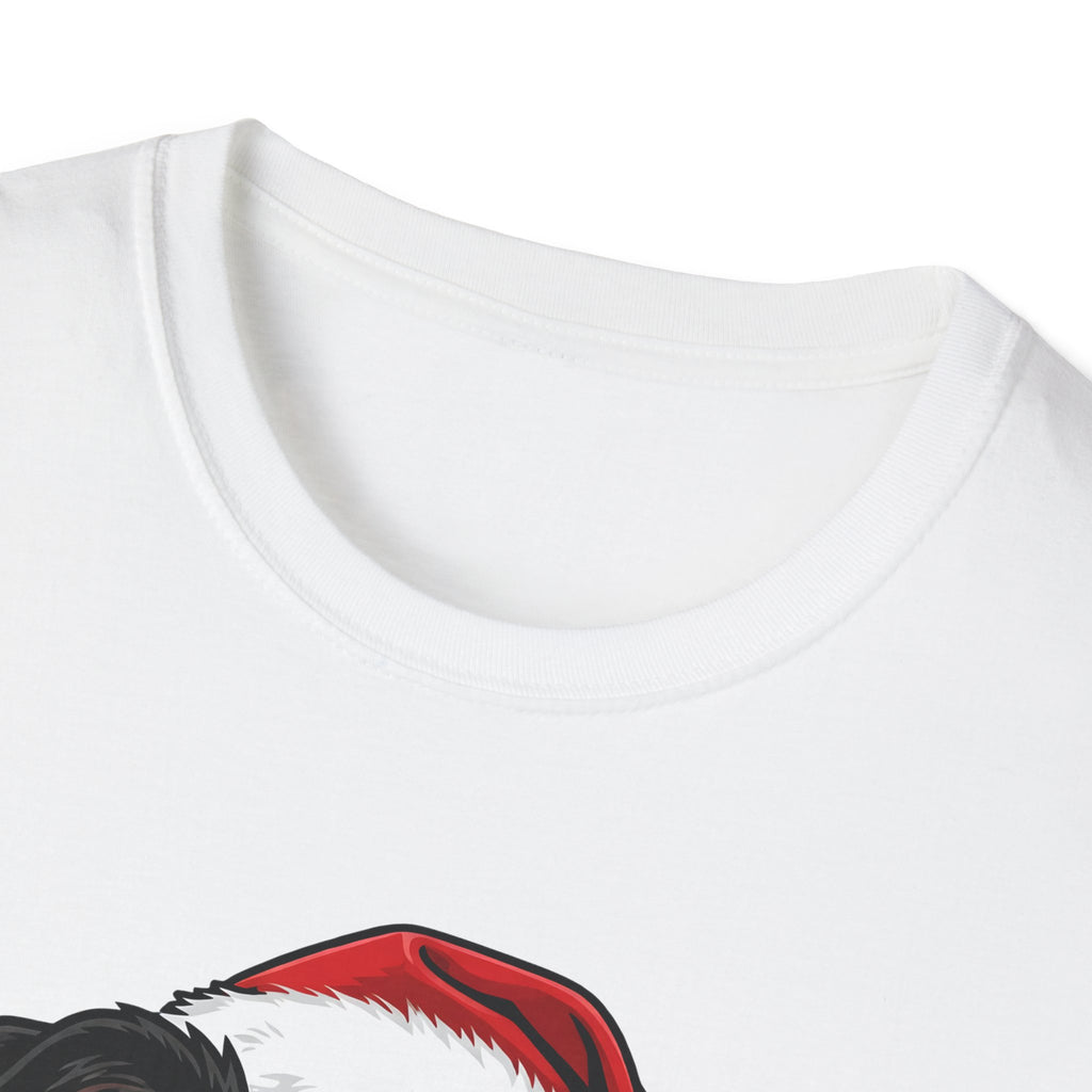 Happy Collie-Days Border Collie Christmas t-shirt, product photo 5