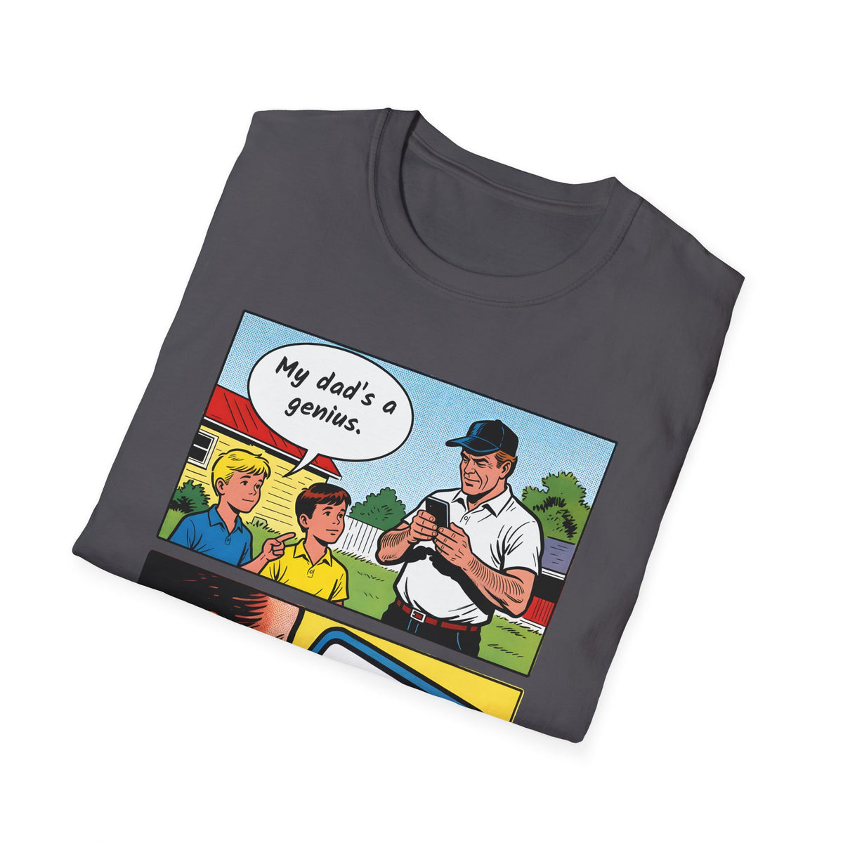 My Dad's a Genius t-shirt, product photo 30