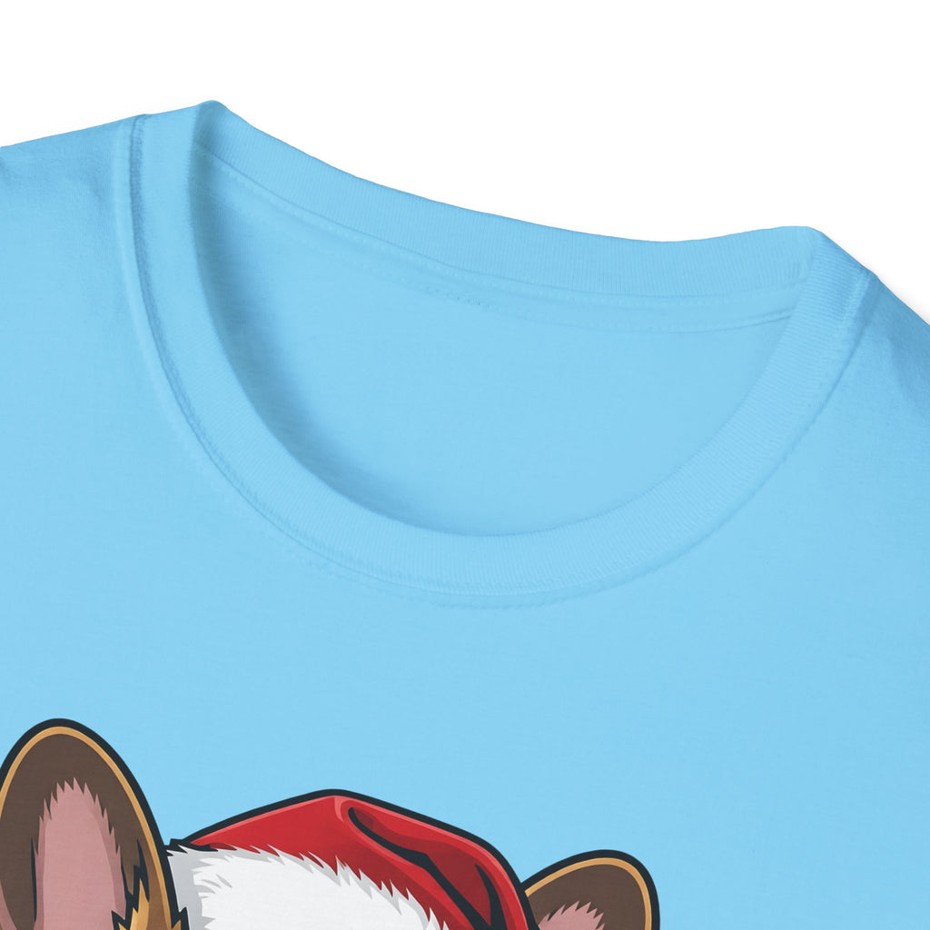 Merry Woofmas French Bulldog Christmas t-shirt, product photo 20