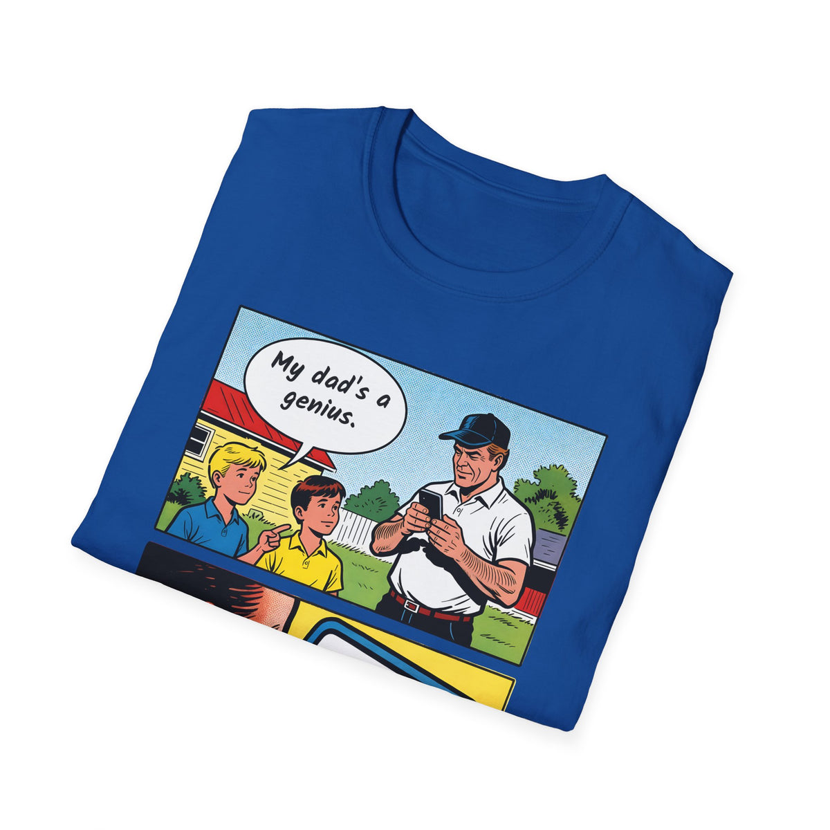 My Dad's a Genius t-shirt, product photo 33