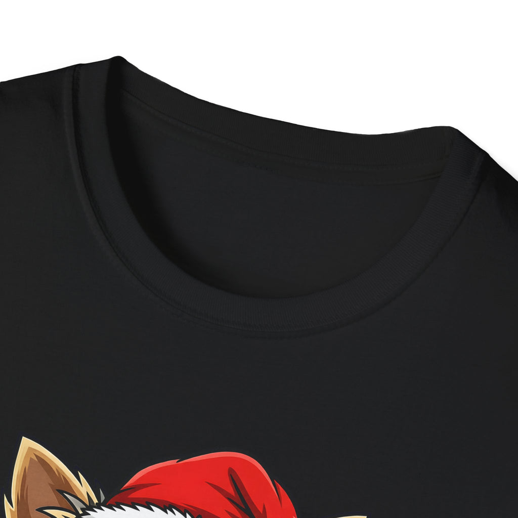Yappy Holidays Yorkshire Terrier Christmas t-shirt, product photo 2