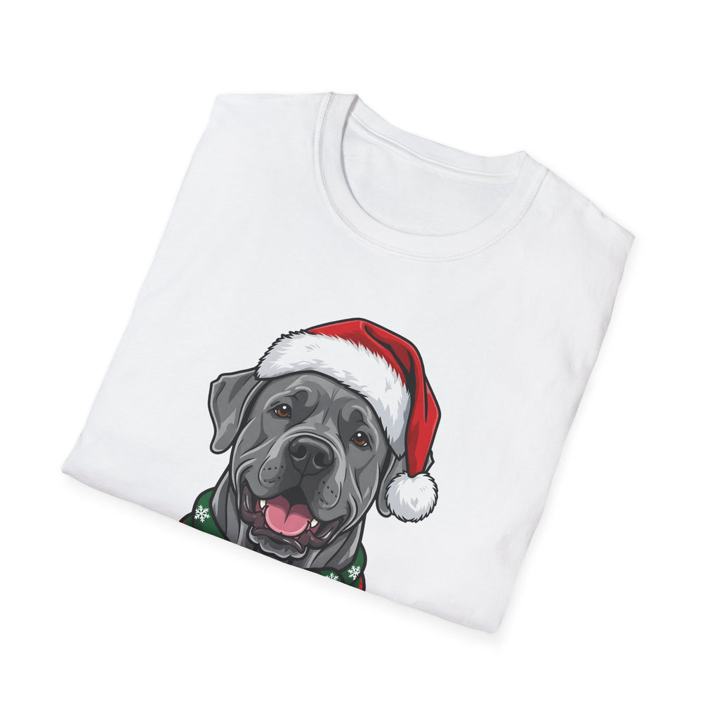 Merry Woofmas Cane Corso Christmas t-shirt, product photo 9