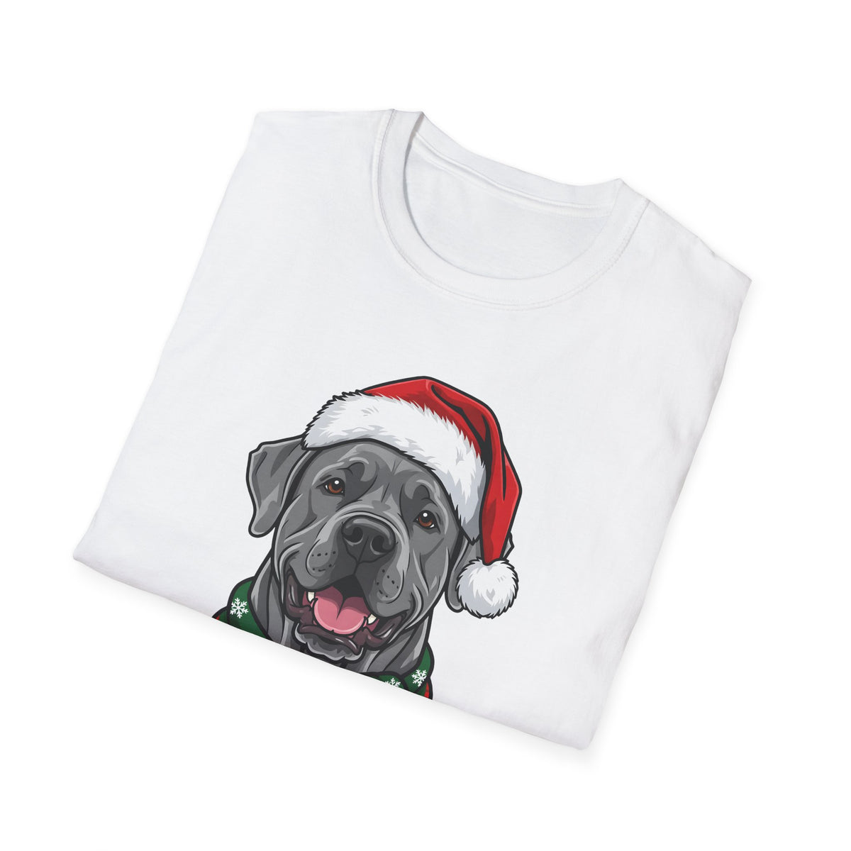 Merry Woofmas Cane Corso Christmas t-shirt, product photo 9