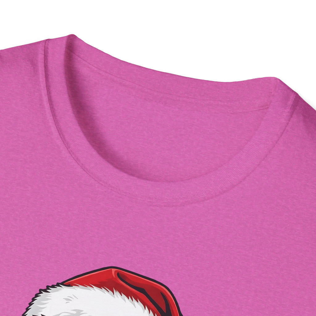 Merry Woofmas Blue Merle Australian Shepherd Christmas t-shirt, product photo 35