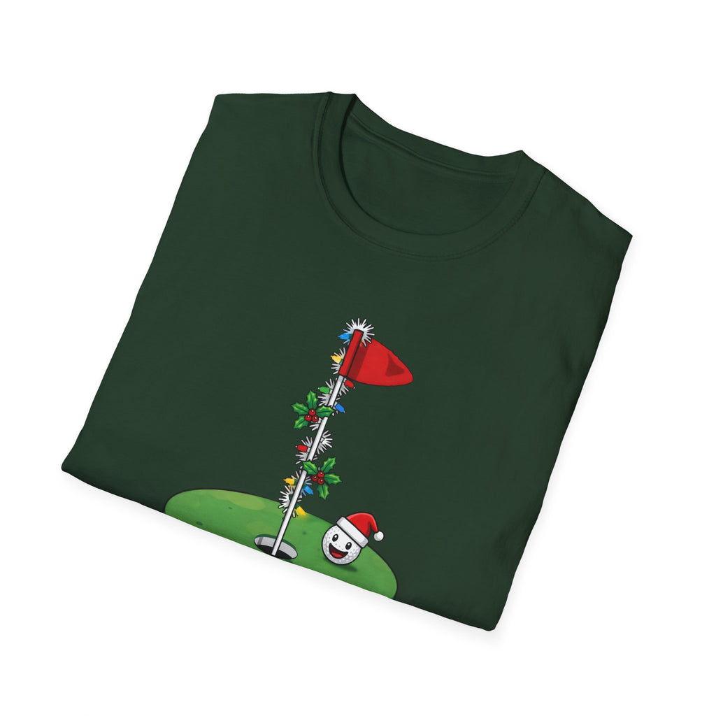 Deck the Holes Christmas t-shirt, product photo 24