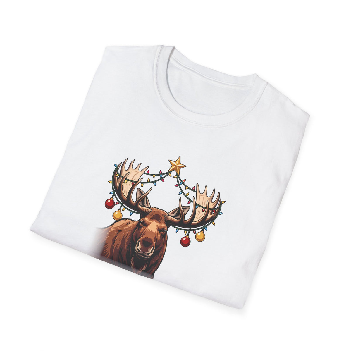 Merry Christmoose Christmas t-shirt, product photo 3