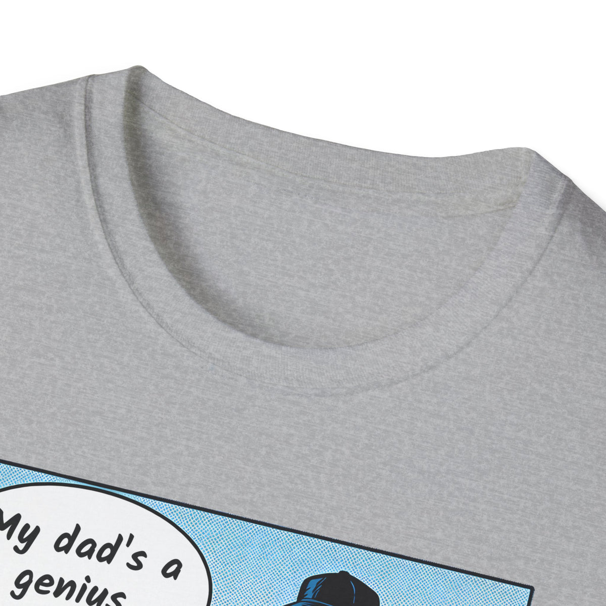 My Dad's a Genius t-shirt, product photo 14