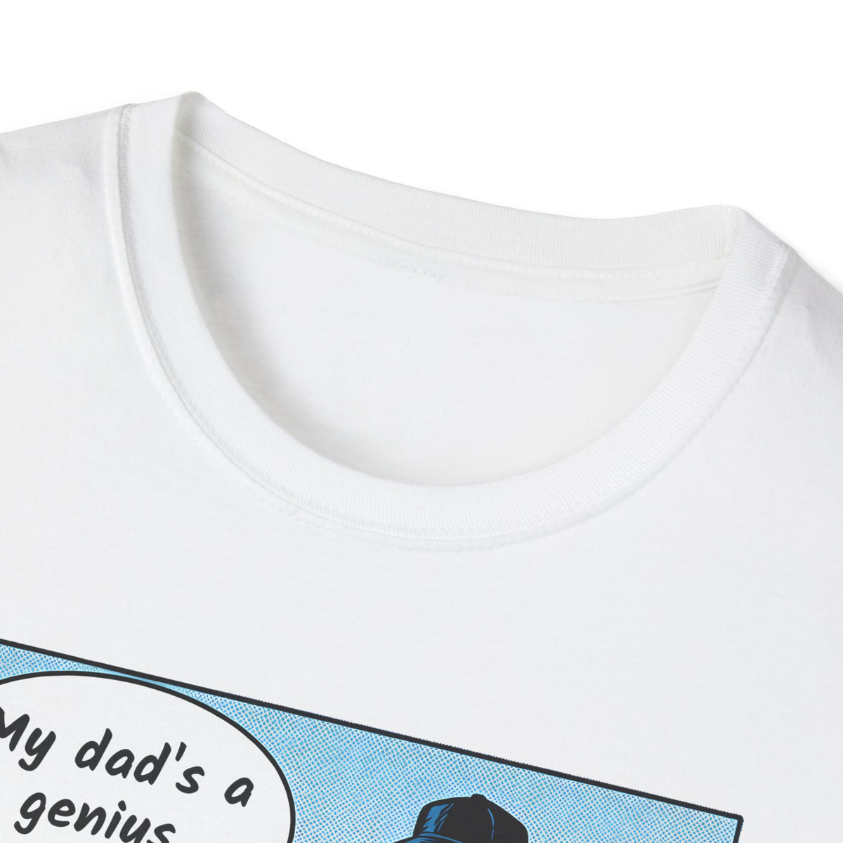 My Dad's a Genius t-shirt, product photo 2