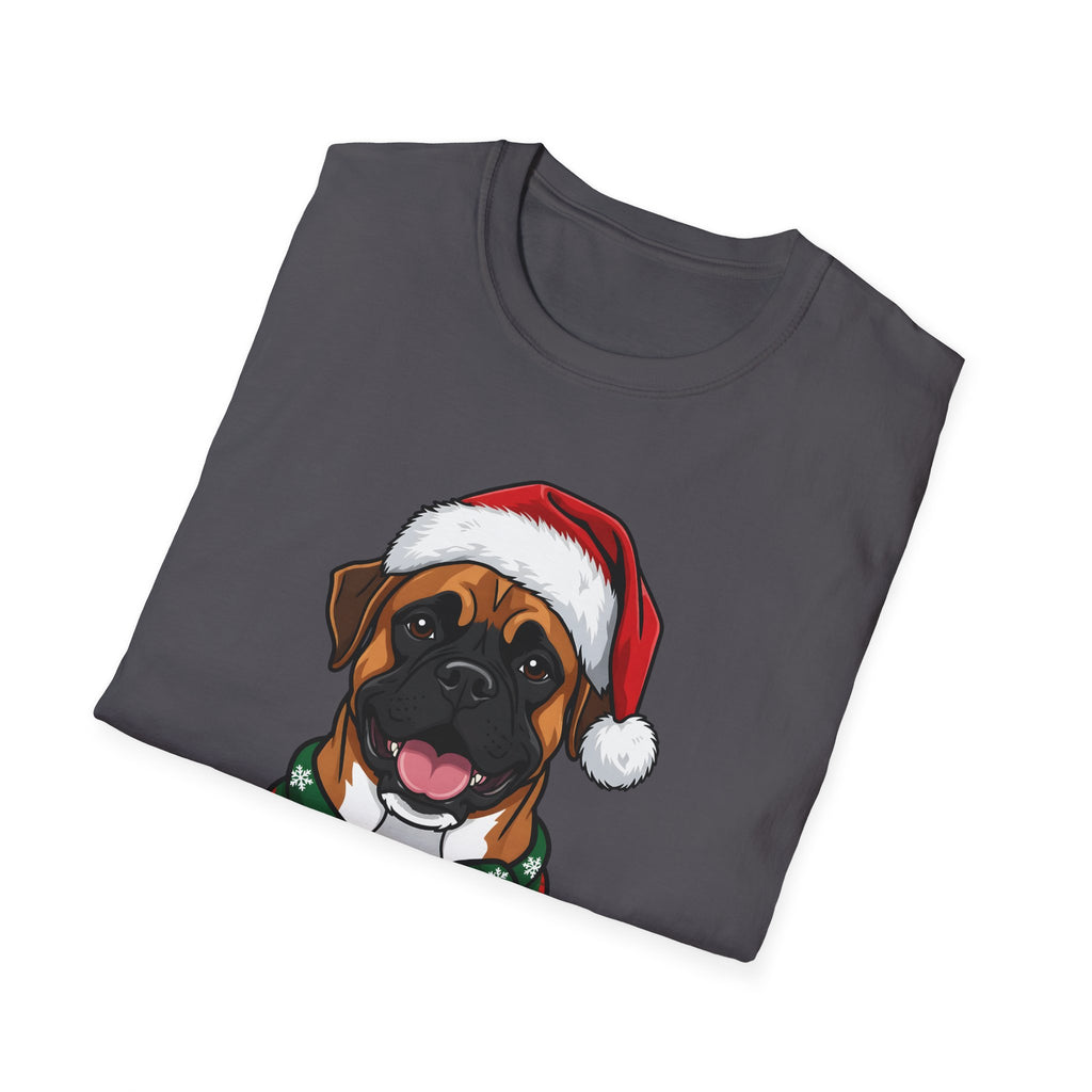 Merry Woofmas Boxer Christmas t-shirt, product photo 27