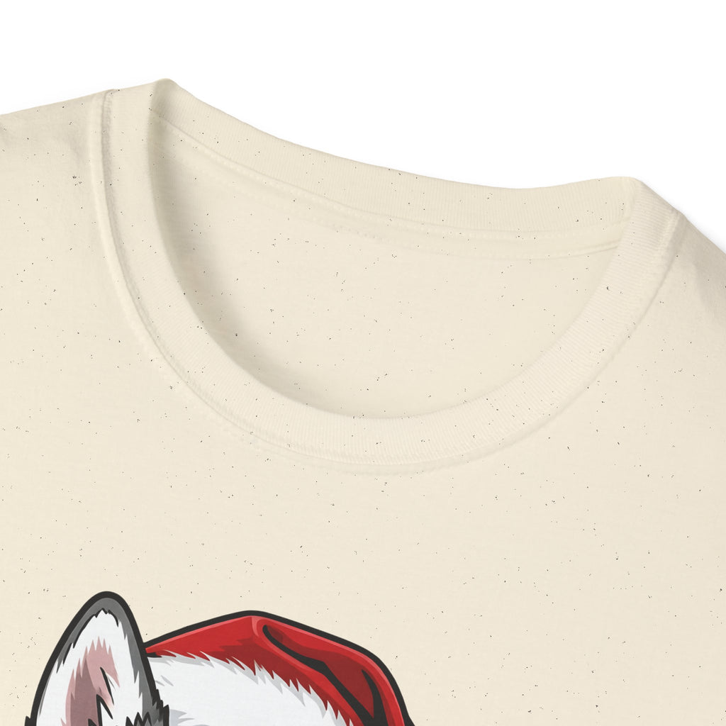 Merry Woofmas Siberian Husky Christmas t-shirt, product photo 17